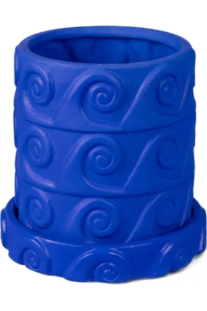 SELETTI Vase mit Wirbelmuster