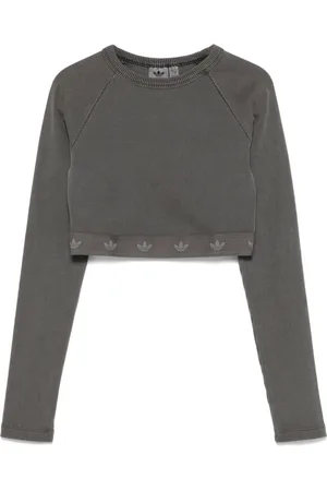 adidas Geripptes Langarmshirt