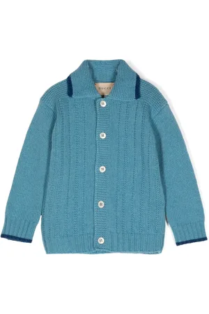 Gucci Cardigan mit vorstehendem Logo