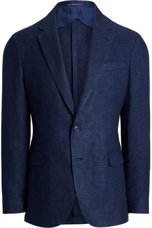 Ralph Lauren Sakko mit Fischgrätenmuster