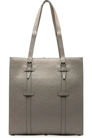 Gucci 2016-2023 Vertical Tote Bag mit GG-Prägung