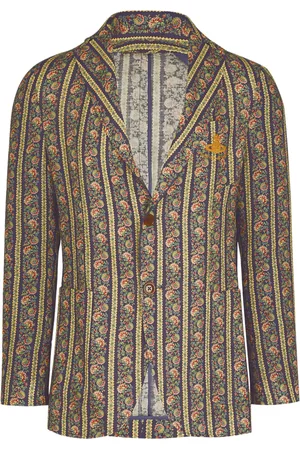 Vivienne Westwood Gestreiftes Sakko mit Blumen