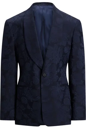 Ralph Lauren Sakko mit Jacquard-Blumenmuster