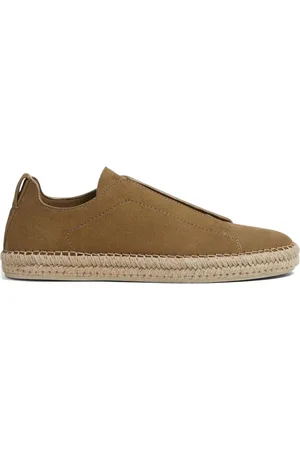 Ermenegildo Zegna Triple Stitch Espadrilles aus Wildleder