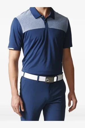 adidas Climachill Heather Block "Blue" Golf-Poloshirt