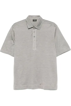 Ermenegildo Zegna Poloshirt mit kurzen Ärmeln