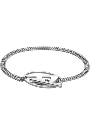 Diesel Armband mit Oval D-Schild