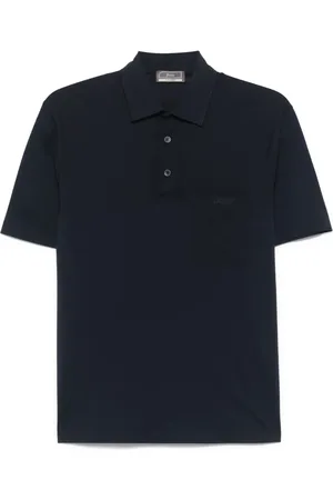 HERNO Poloshirt mit Logo-Prägung