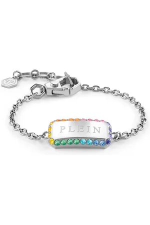 Philipp Plein Crystal Tag Armband