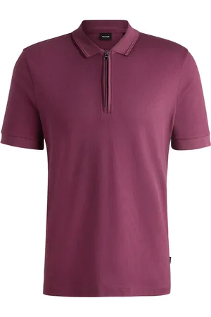HUGO BOSS Poloshirt mit Reißverschluss