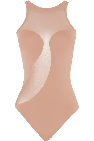Wolford Semi-transparenter Body aus Satin
