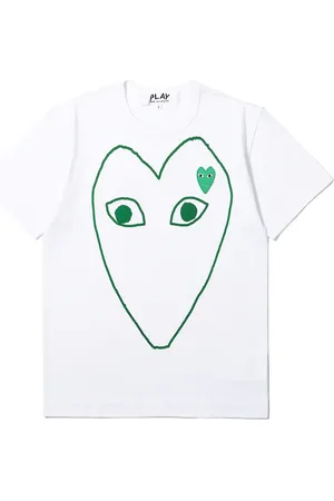 Comme des Garçons T-Shirt mit Herz-Print
