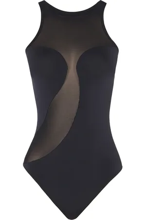 Wolford Semi-transparenter Body aus Satin