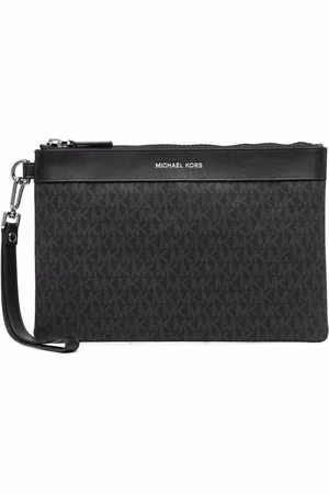 Michael Kors Clutch mit Monogramm-Print