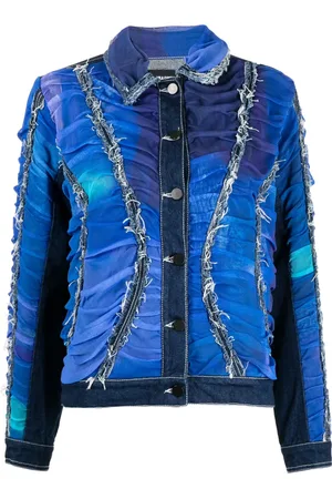 Paula Canovas Del Vas Ausgefranste Jeansjacke