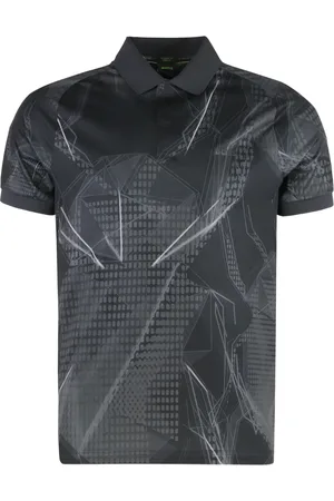 HUGO BOSS Paddy Poloshirt mit grafischem Print