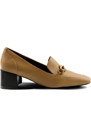 Tory Burch Jessa chain-embellished block-heel pumps