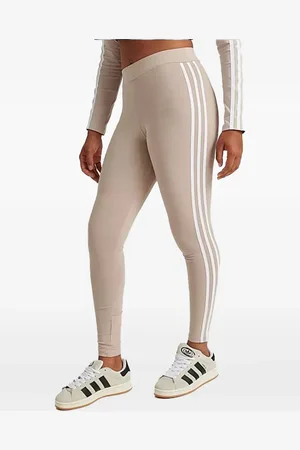 adidas 3-Stripes Beige Leggings
