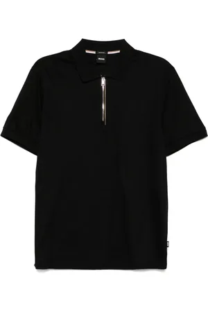 HUGO BOSS Poloshirt mit Reißverschluss