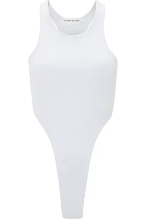 Victoria Beckham Body mit hohem Bein