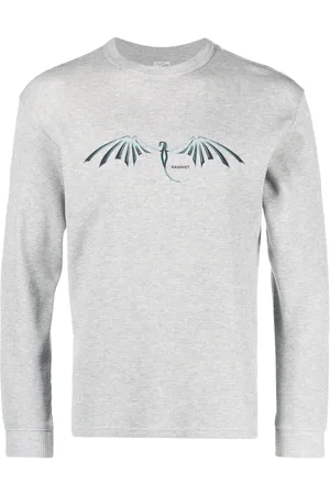 Rassvet T-Shirt mit Waffelstrick-Muster