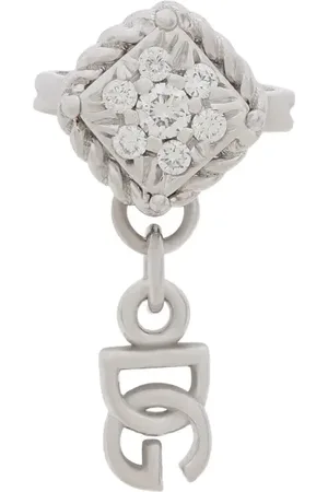 Dolce & Gabbana 18kt Weißgoldohrring