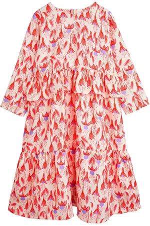 Mini Rodini Kleid mit Blumen-Print