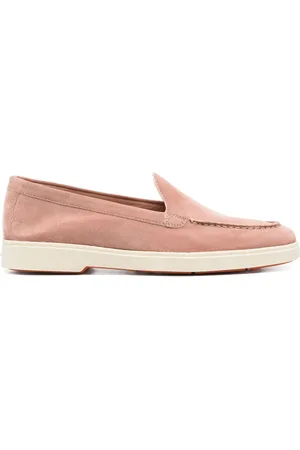 santoni Loafer aus Wildleder