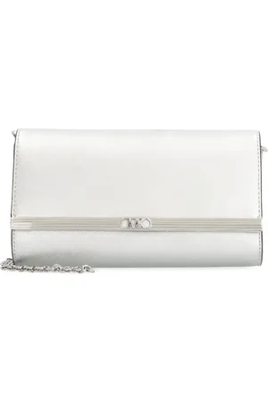 Michael Kors Mona Clutch im Metallic-Look