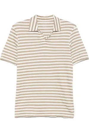 Majestic Gestreiftes T-Shirt