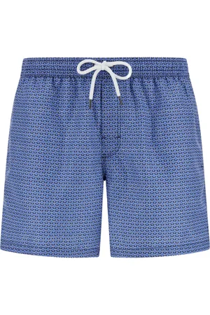 Boggi Milano Badeshorts mit geometrischem Print