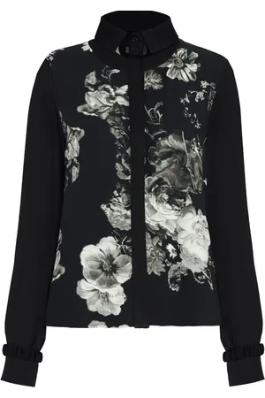 Gloria Coelho Hemd mit Blumen-Print