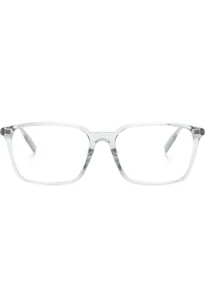 Montblanc Eckige Brille mit Logo-Schild