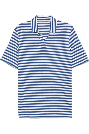 Majestic Gestreiftes T-Shirt