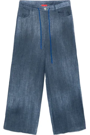 ..,MERCI Hose mit Jeans-Print