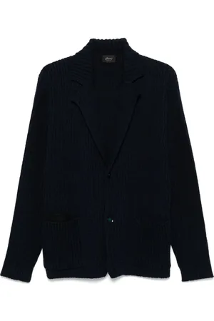 BRIONI Sakko aus geripptem Strick