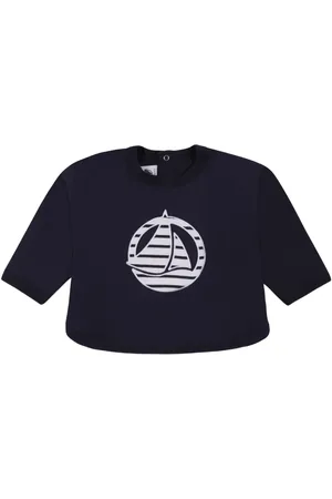 Petit Bateau T-Shirt mit Logo-Applikation