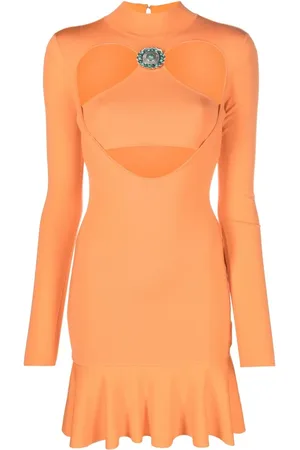 Roberto Cavalli Minikleid mit Cut-Outs