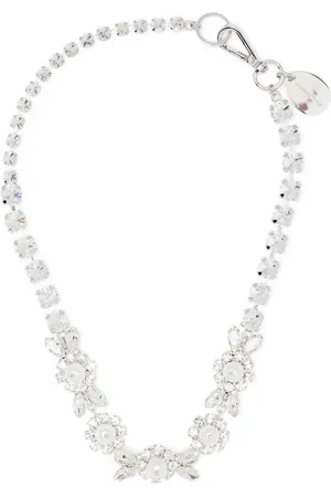 Simone Rocha Pearl & Crystal Daisy Floret Halskette