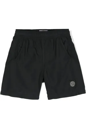 Stone Island Badeshorts mit Kompass-Motiv