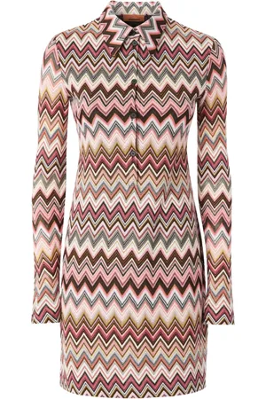 Missoni Kleid mit Zickzackmuster