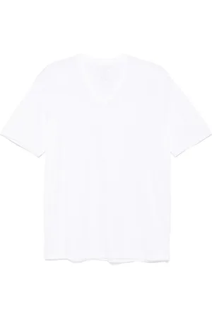 Majestic T-Shirt mit V-Ausschnitt