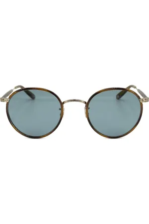 GARRETT LEIGHT Sonnenbrille mit rundem Gestell