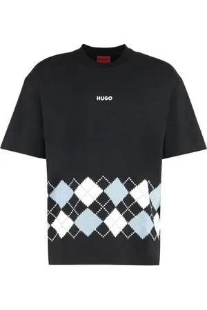 HUGO BOSS Dulapo T-Shirt mit Argyle-Muster