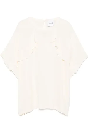 NUDE Bluse mit Rüschen