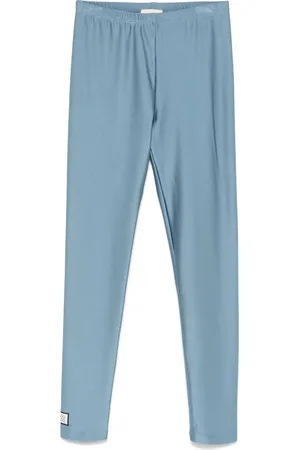 DOUUOD KIDS Leggings mit Logo-Applikation