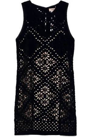 Twin-Set Minikleid mit Lochmuster