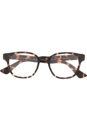 Gucci Brille mit rundem Gestell