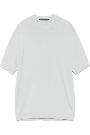 LOW BRAND Fein gestricktes T-Shirt