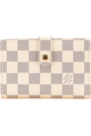 LOUIS VUITTON 2006 kleines Damier Azur Porte Monnaie Billets Viennois Portemonnaie